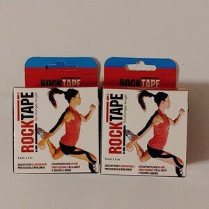 Rock Tape Original 2 Inch Water Resistant Kinesiology Tape BLUE NEW Lot of 2